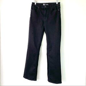 DG2 high waisted  jeggings, black, stretch cotton